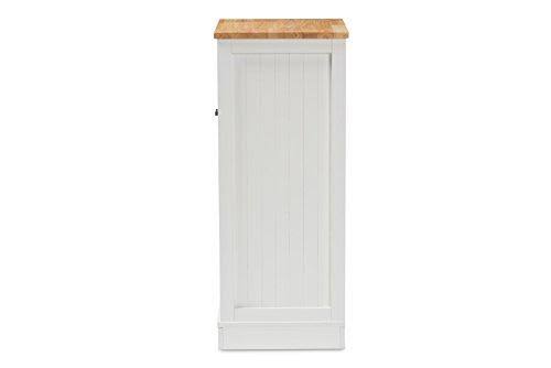 White/Oak Brown Kitchen Cabinet F801