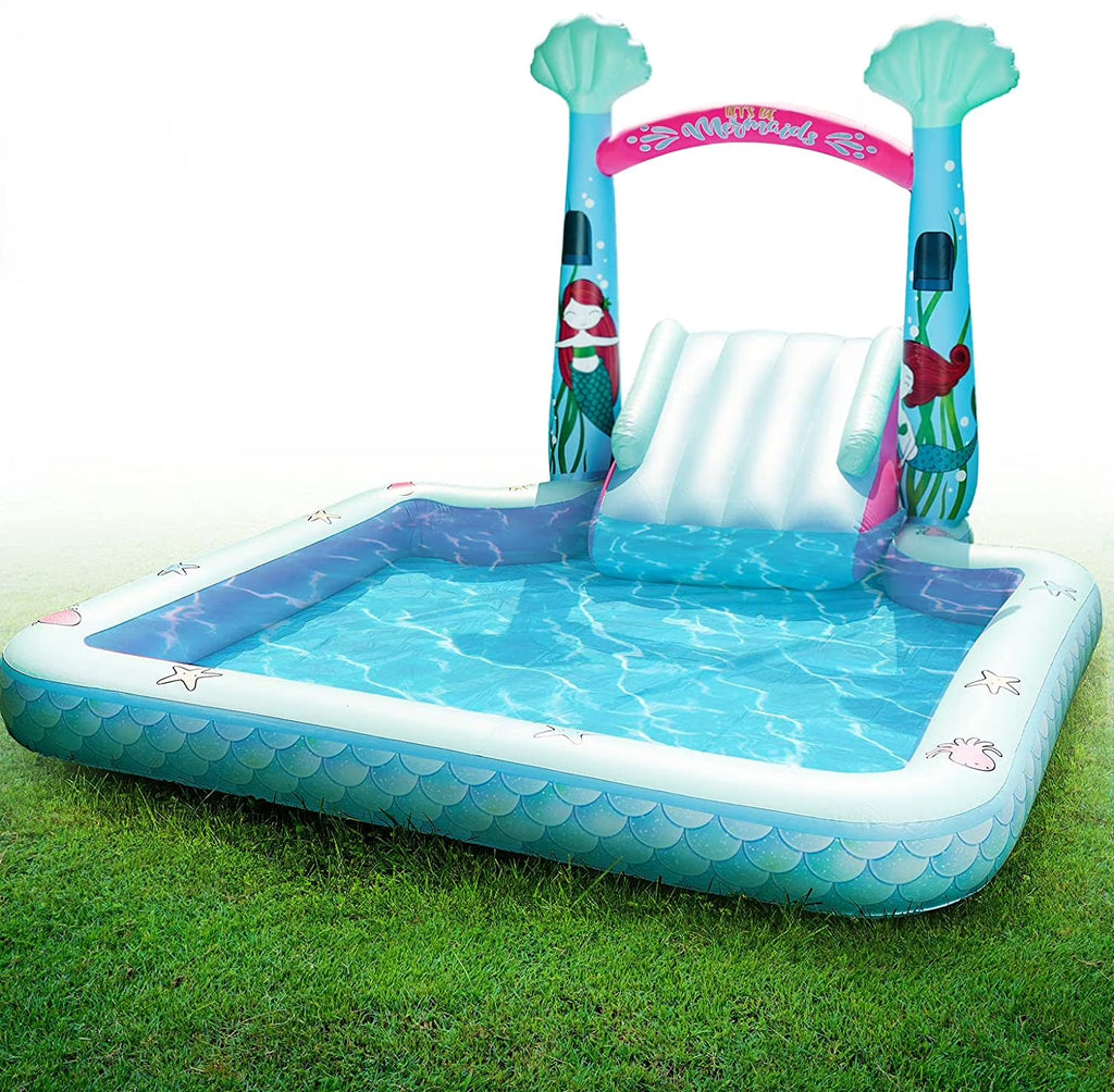 Kids Swimming Pool with Slide J759