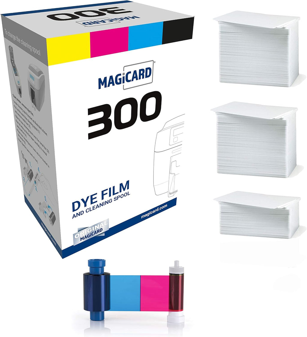 CR80 PVC Cards with Color Ribbon P695