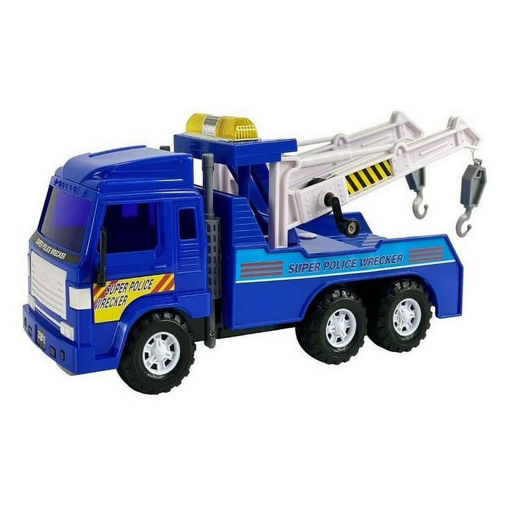 Blue Friction Powered Tow Truck A2031