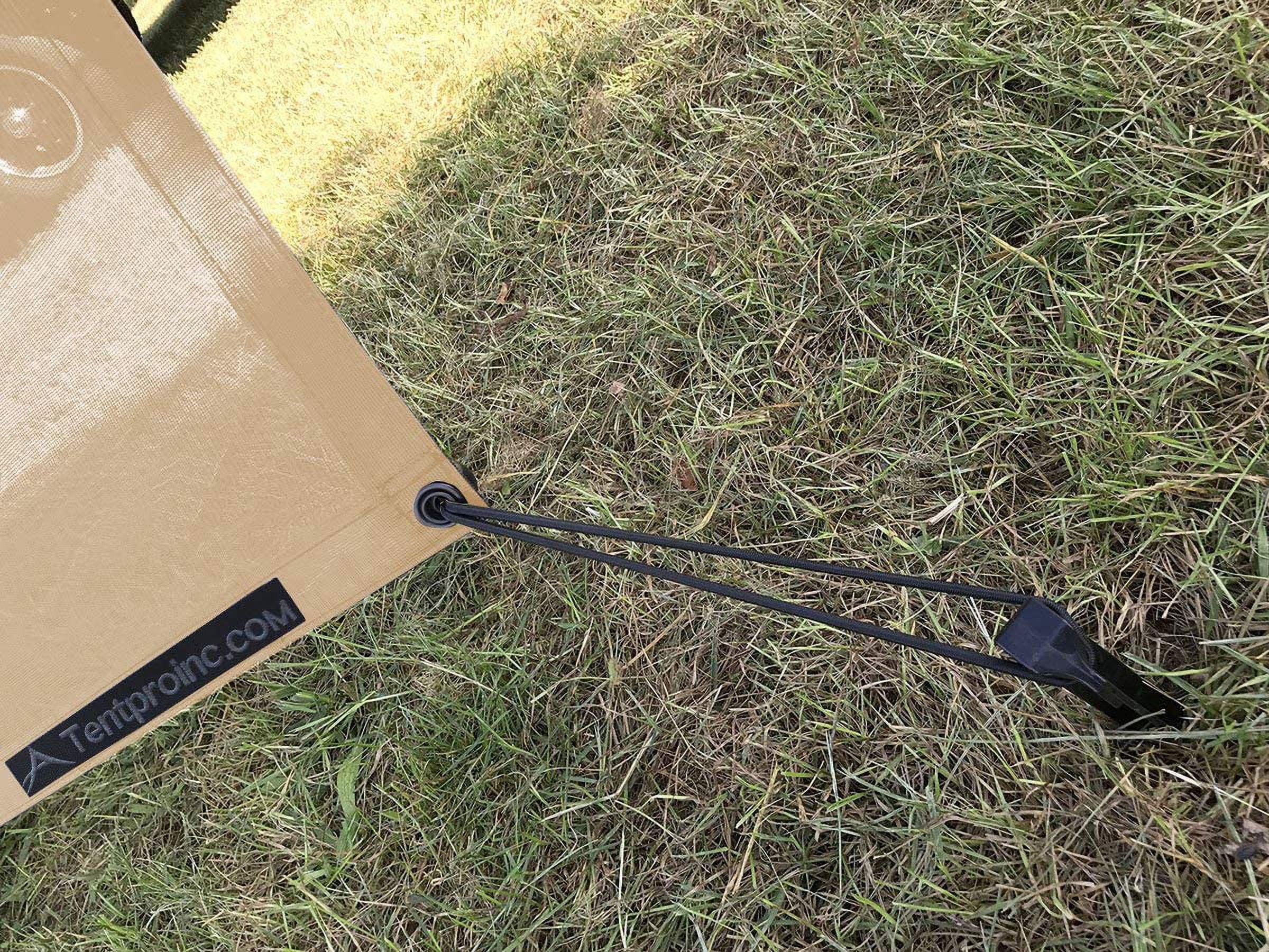 Beige Mesh RV Awning Sun Shade Screen 8' X 19'3'' J93686