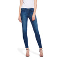 Medium Blue Mid Rise Skinny Jeans N82737