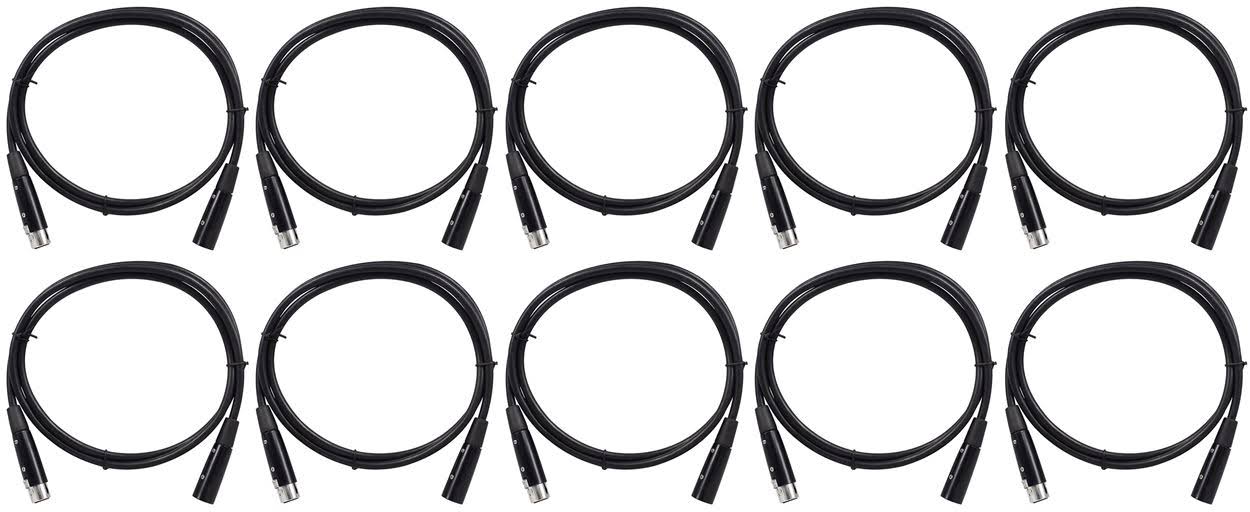 5-Pin Male-Female DMX Lighting Cables U1487