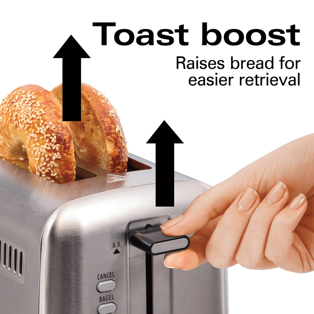 2 Slice Stainless Steel Toaster W89028