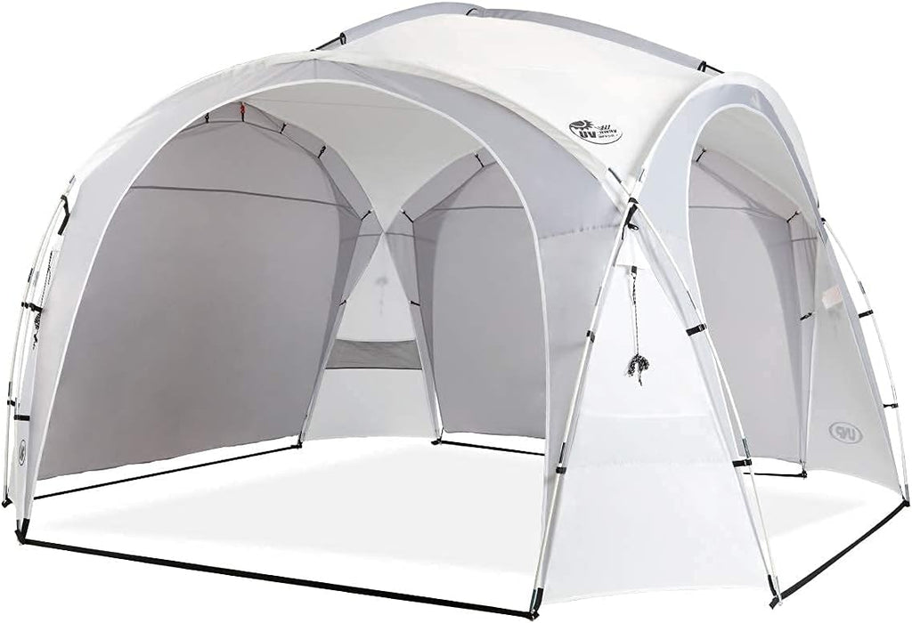 UPF 50+ Pop Up Canopy Sun Shelter with Side Wall, Ground Pegs, Stability Poles K9259