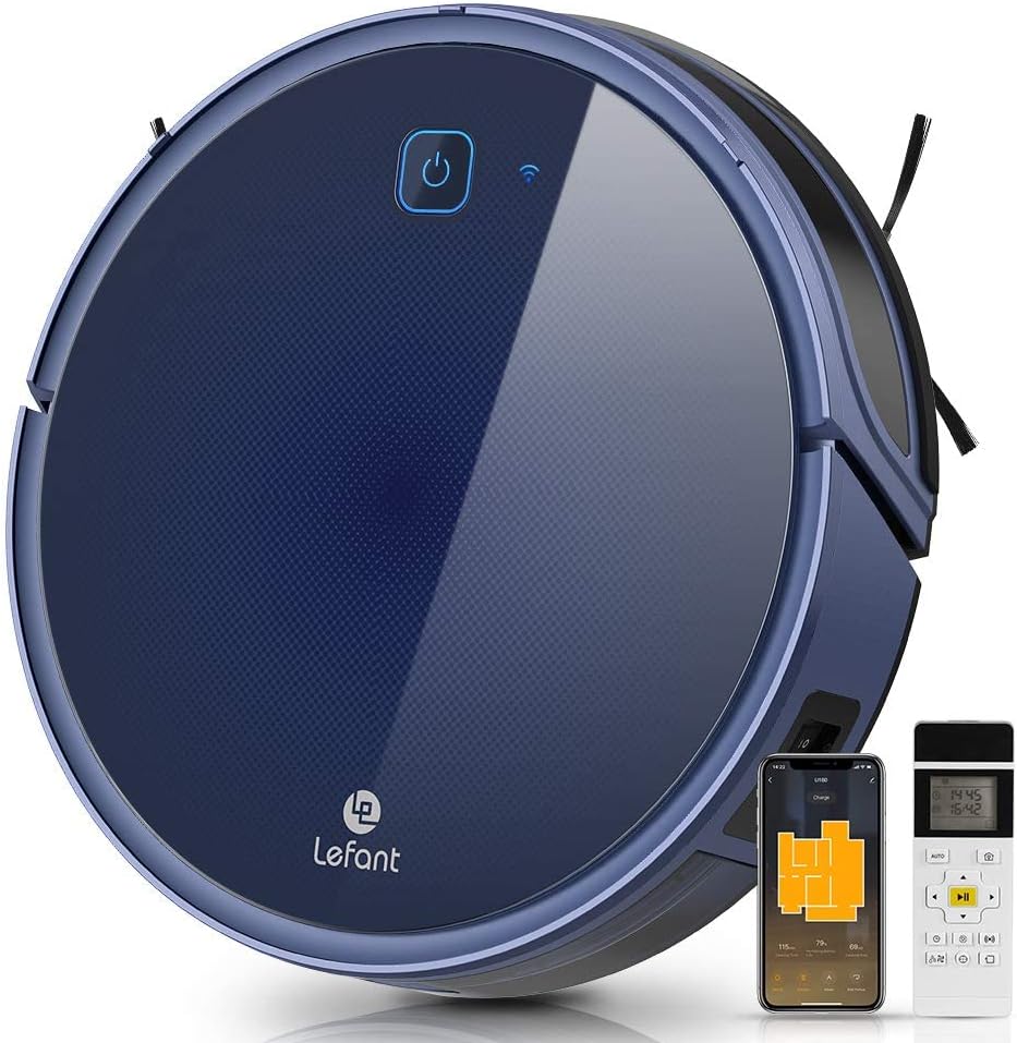 Robot Vacuum Cleaner, 2600Pa Suction, 120 mins Runtime H1759