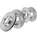 FRONT 330mm + REAR 330.03mm D/S 5 Lug Rotors H226