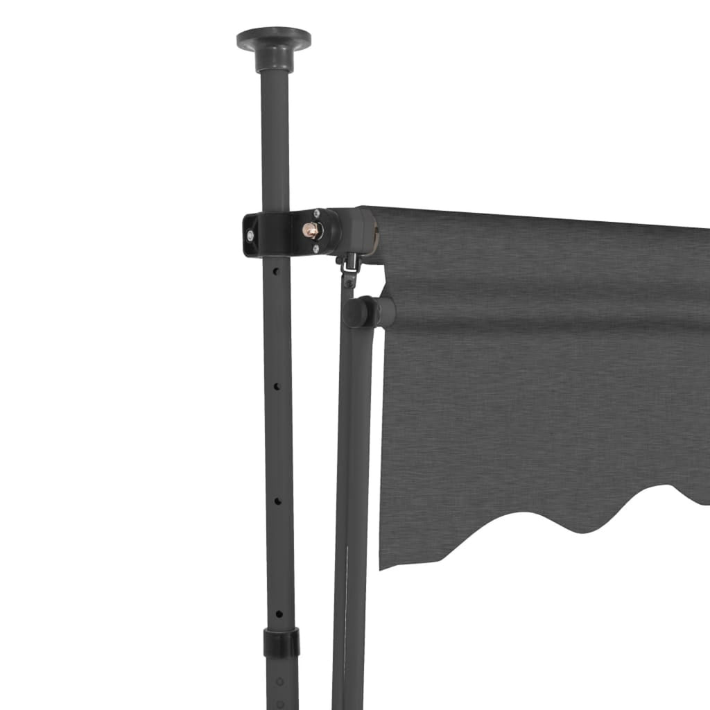 Door Manual Patio Door With Handle Crank Canopy Shelter D4077