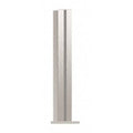 Polished Stainless Square Counter/Partition Corner Post X84463