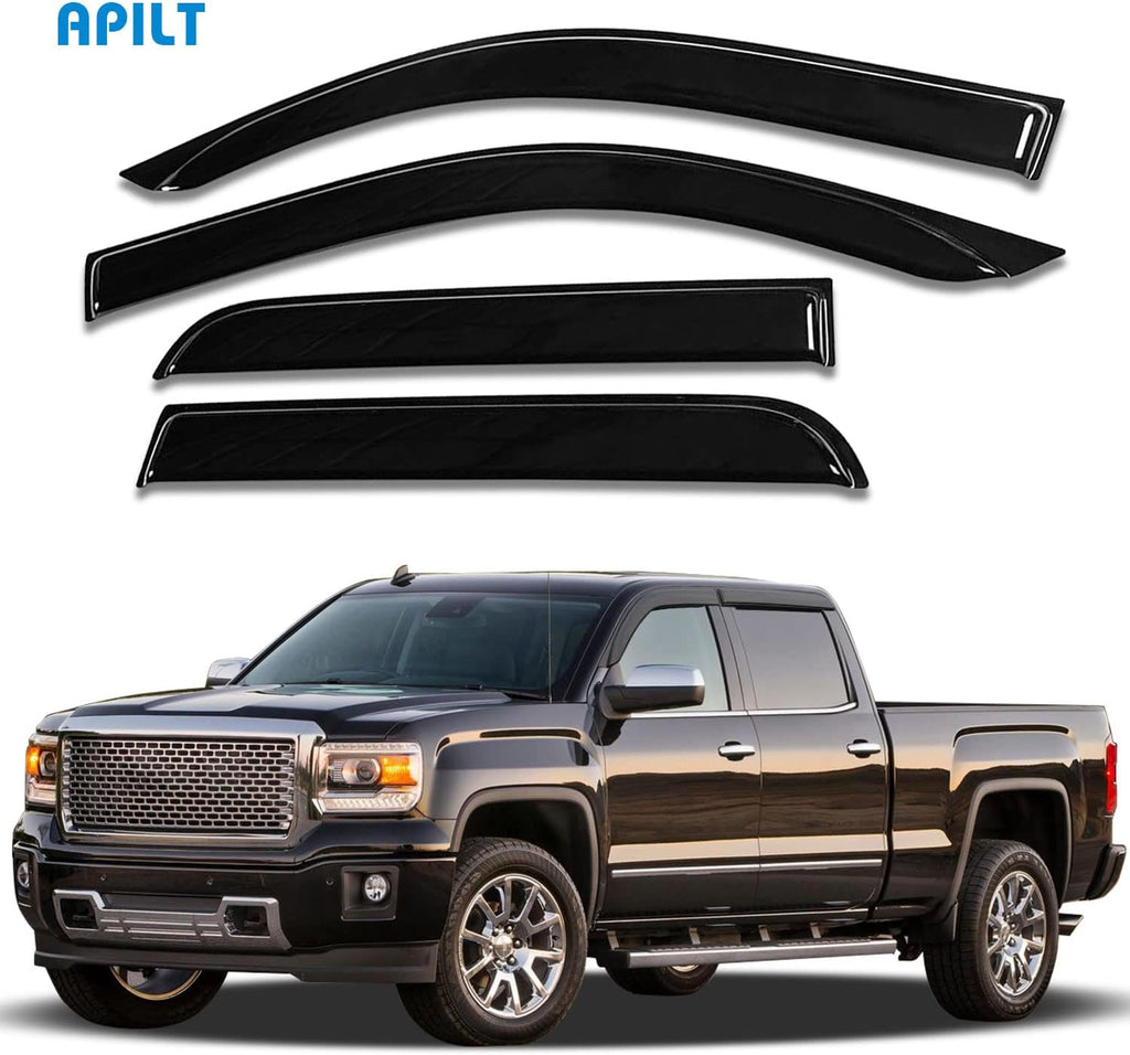 4-Piece Rain Guards Side Window Deflectors H376676