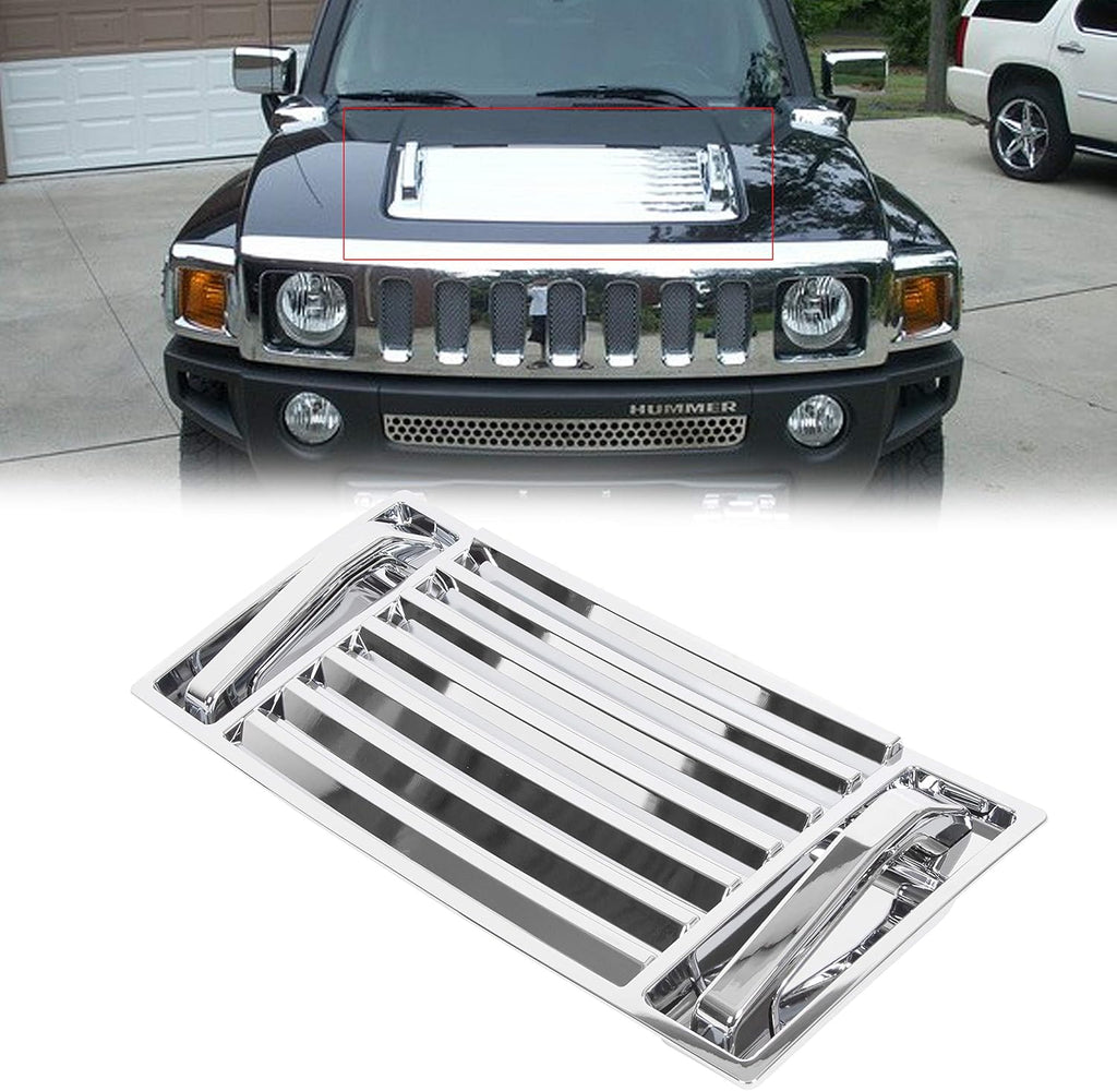 Chrome Hood Deck Vent Panel Handle Cover Trim P289