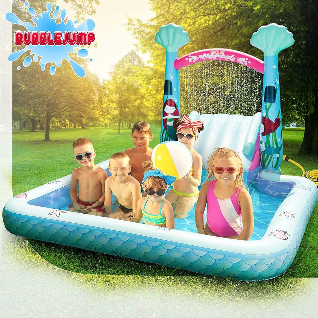 Kids Swimming Pool with Slide J759