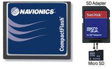 Navionics Platinum+ North Carolina on CF J8622