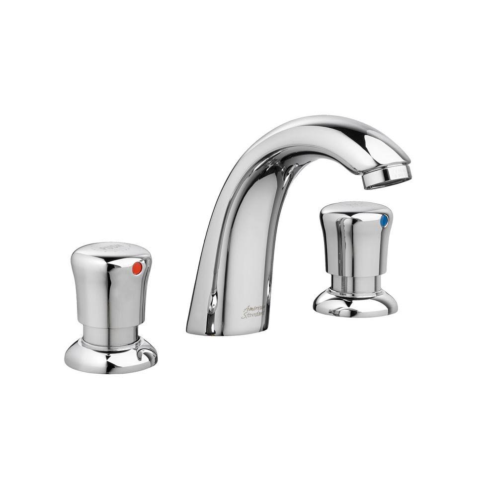 Polished Chrome Metering Widespread Faucet B478