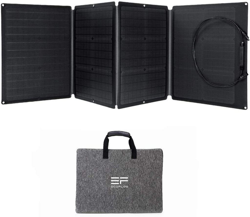 110 Watt Portable Solar Panel with Adjustable Kickstand D99059