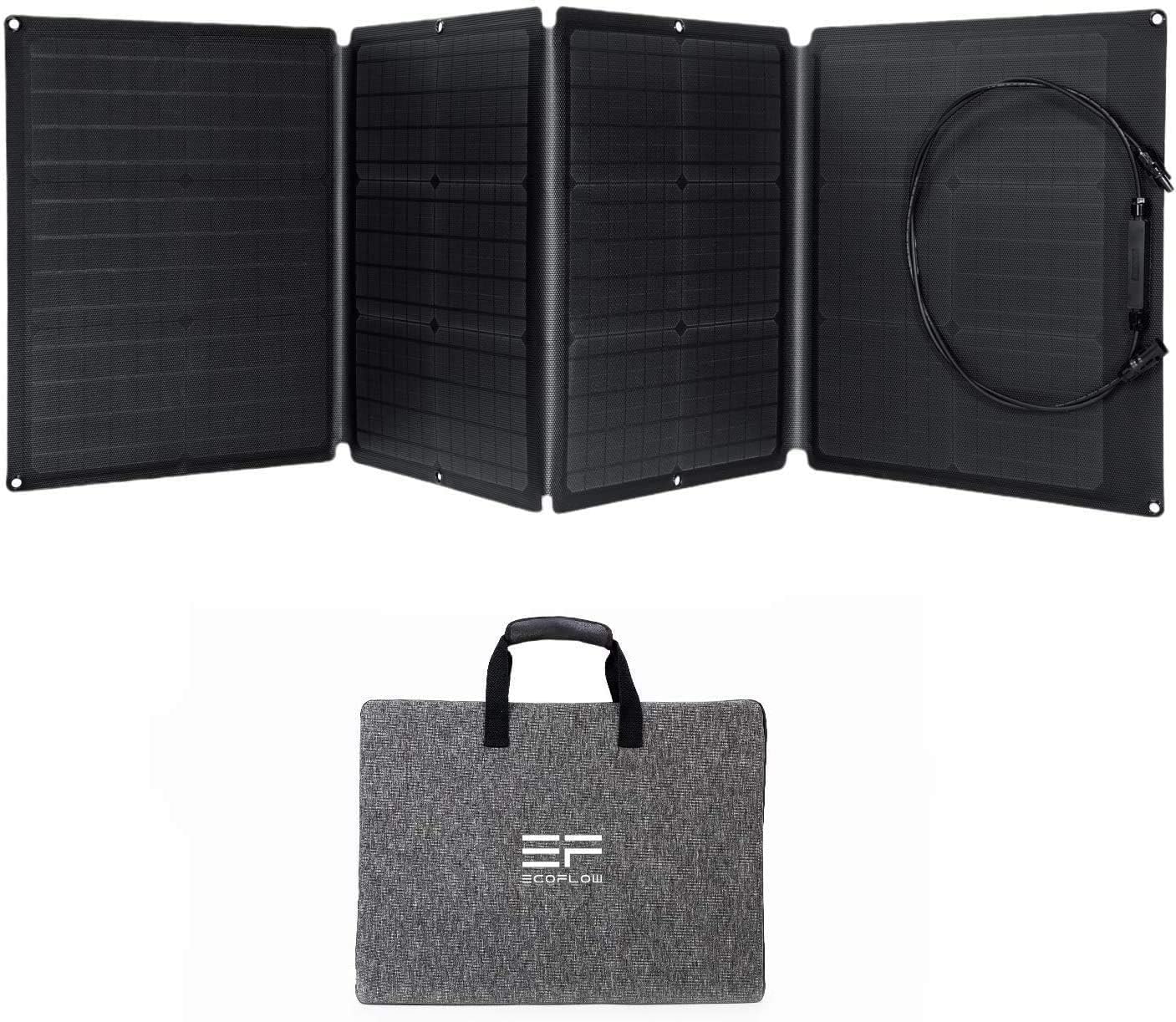 110 Watt Portable Solar Panel with Adjustable Kickstand D99059