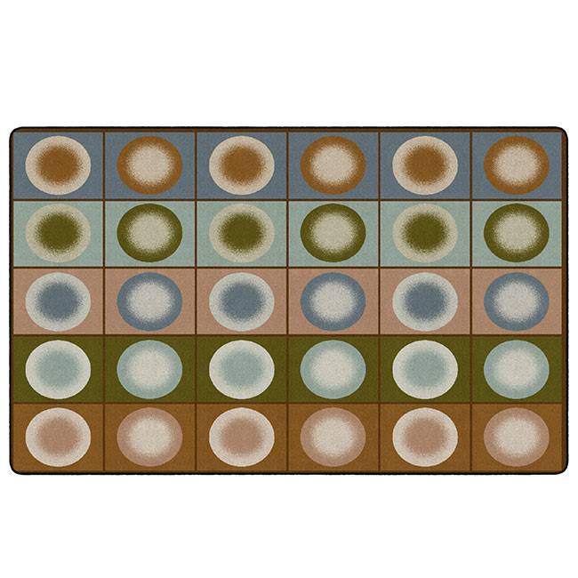Dot Spots Earth Tone Carpet A8240