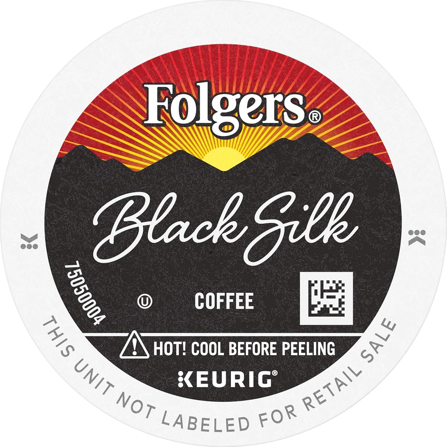 Black Silk Dark Roast Coffee, 12 Count (Pack of 6) U4375