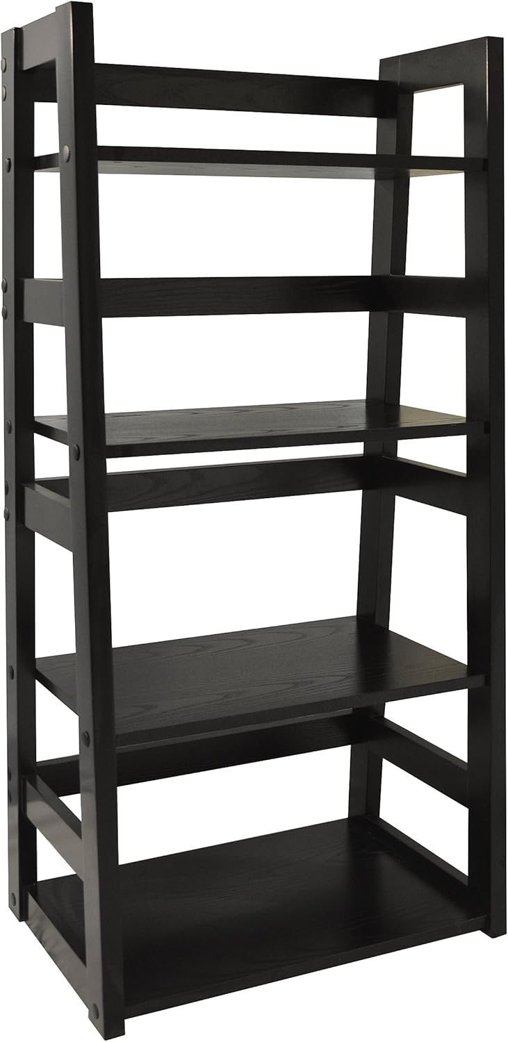 Black Trestle Bookcase I74223