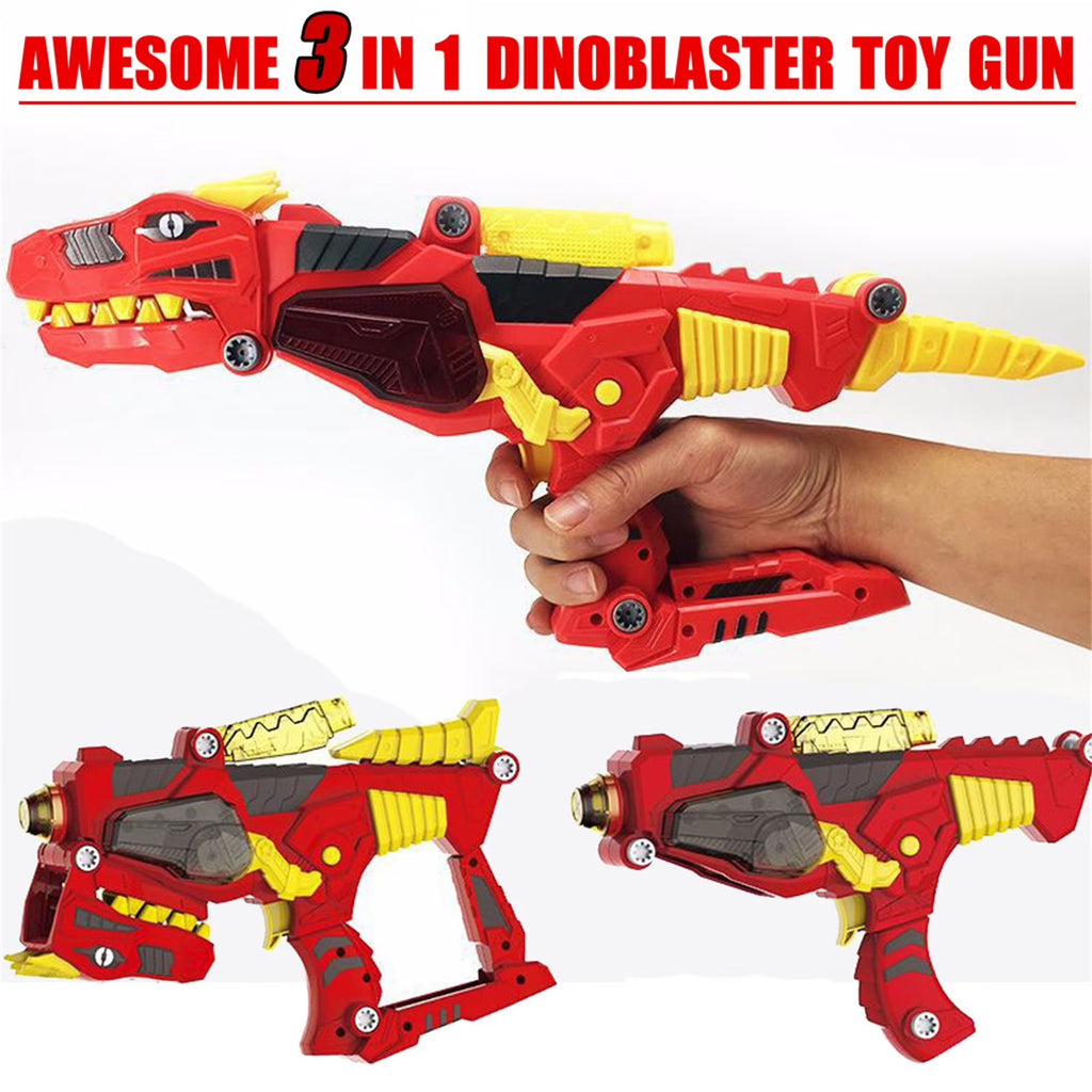 Transforming Dinosaur Toy Lights Sound 3 in 1 Charge Morpher Toy C6841