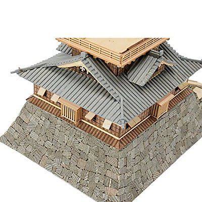 1/150 Maruoka Castle Wooden Model Assembly Kit P592