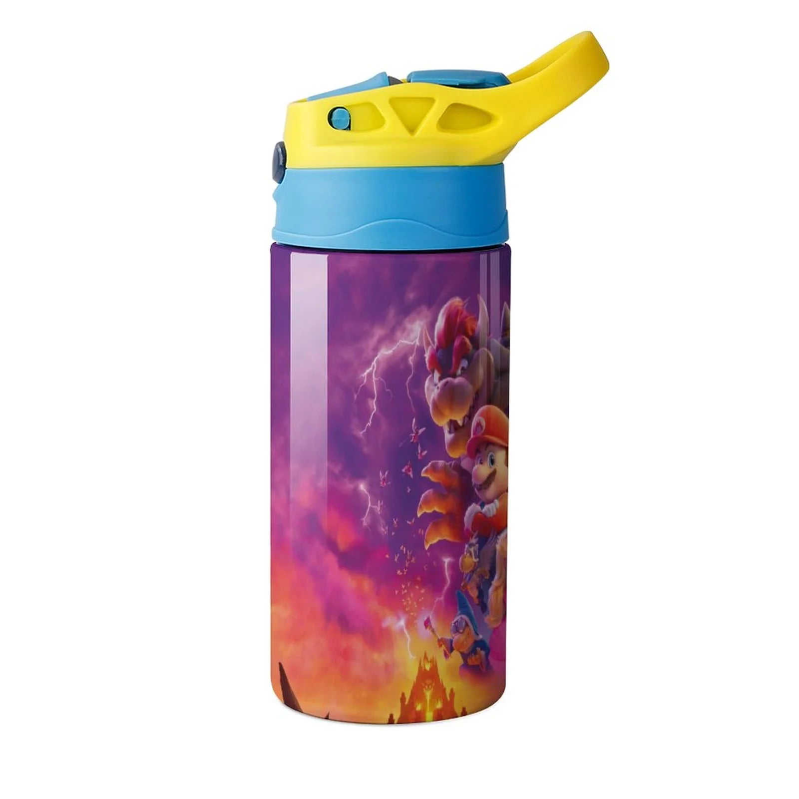 Insulated Stainless Steel Water Bottle with Straw F214861