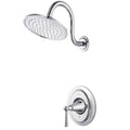 Polished Chrome 1-Handle Shower Trim C309