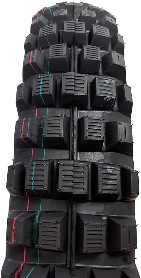 Off Road Knobby Front Tire 80/100-21 with Inner Tube + Rear Tire 100/90-19 with Inner Tube A391834