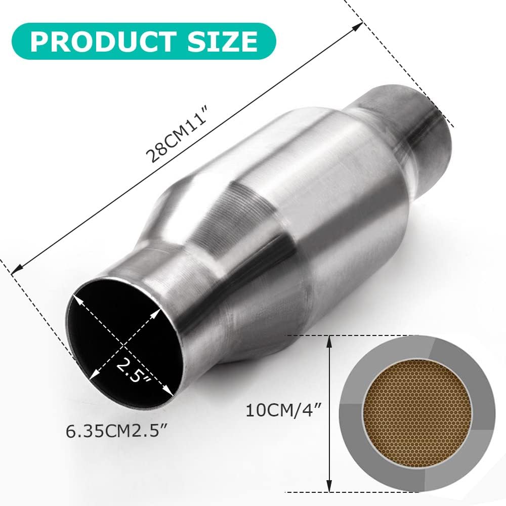 2.5 Universal Catalytic Converter Three Way High Flow Cat G3516
