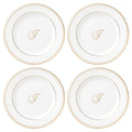 Set of 4 Tidbit Plates T1041