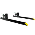 Clamp on Pallet Fork 1500 lbs Capacity Loader Bucket Tractor T419208