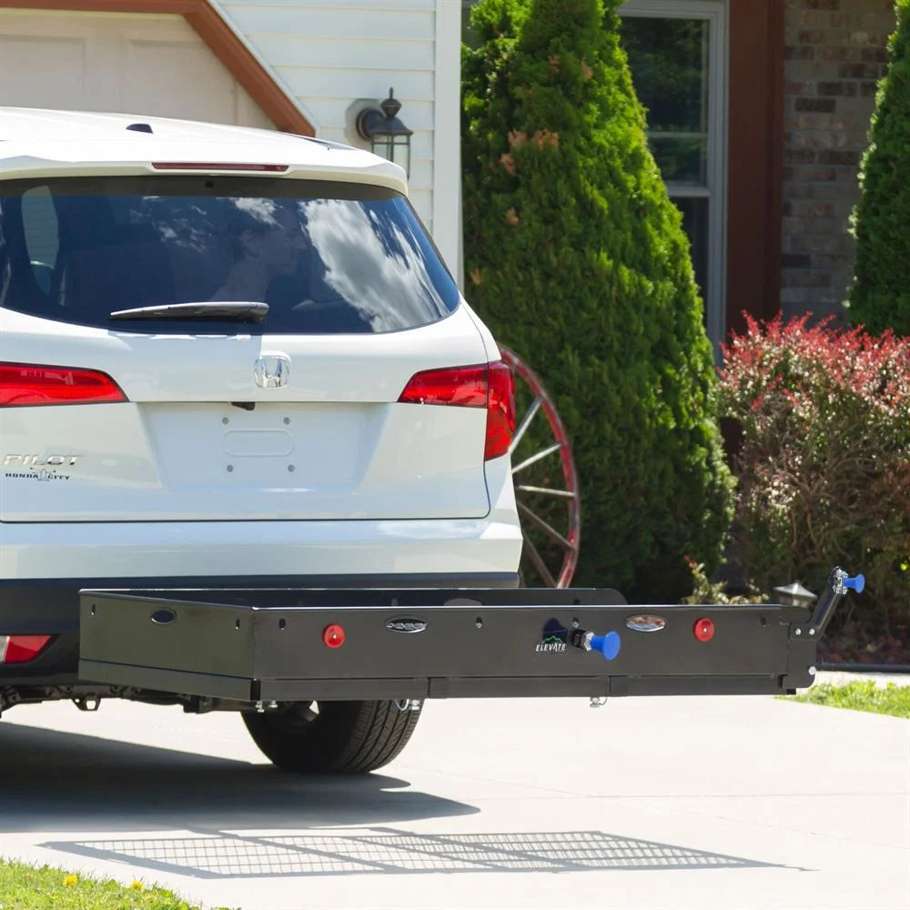 Heavy Duty Folding Hitch Cargo Carrier Basket X923366
