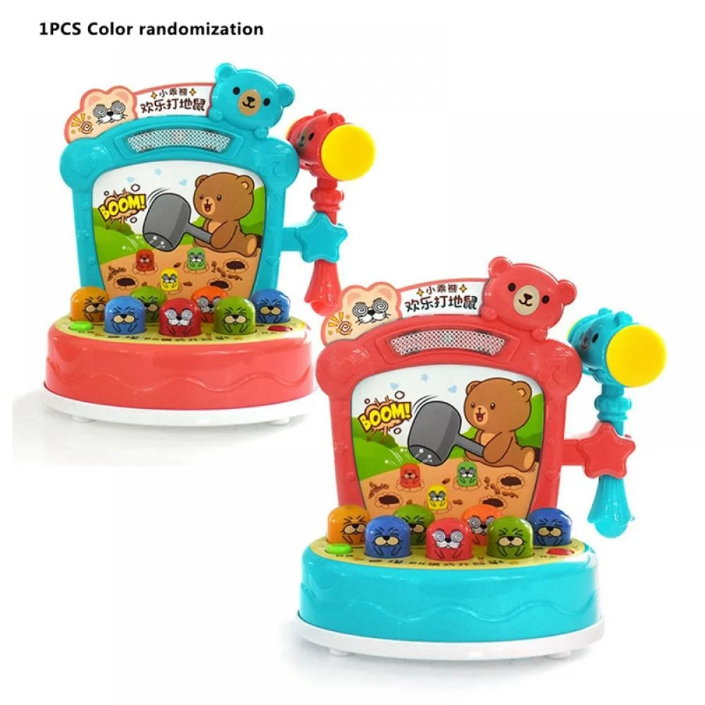 Mini Electronic Arcade Whack A Mole Game with Hammer L5216