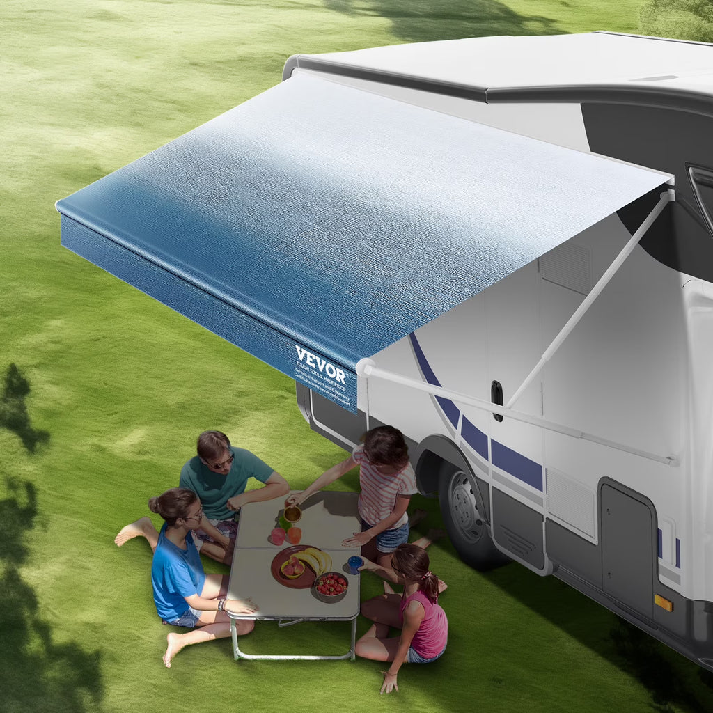 17' RV Awning Replacement Waterproof 16oz PVC Fabric V6189