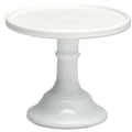 Milk White Glass Cake Stand I300385