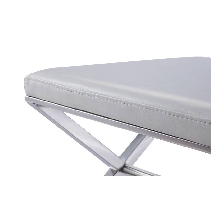 Faux Leather Bench T326482