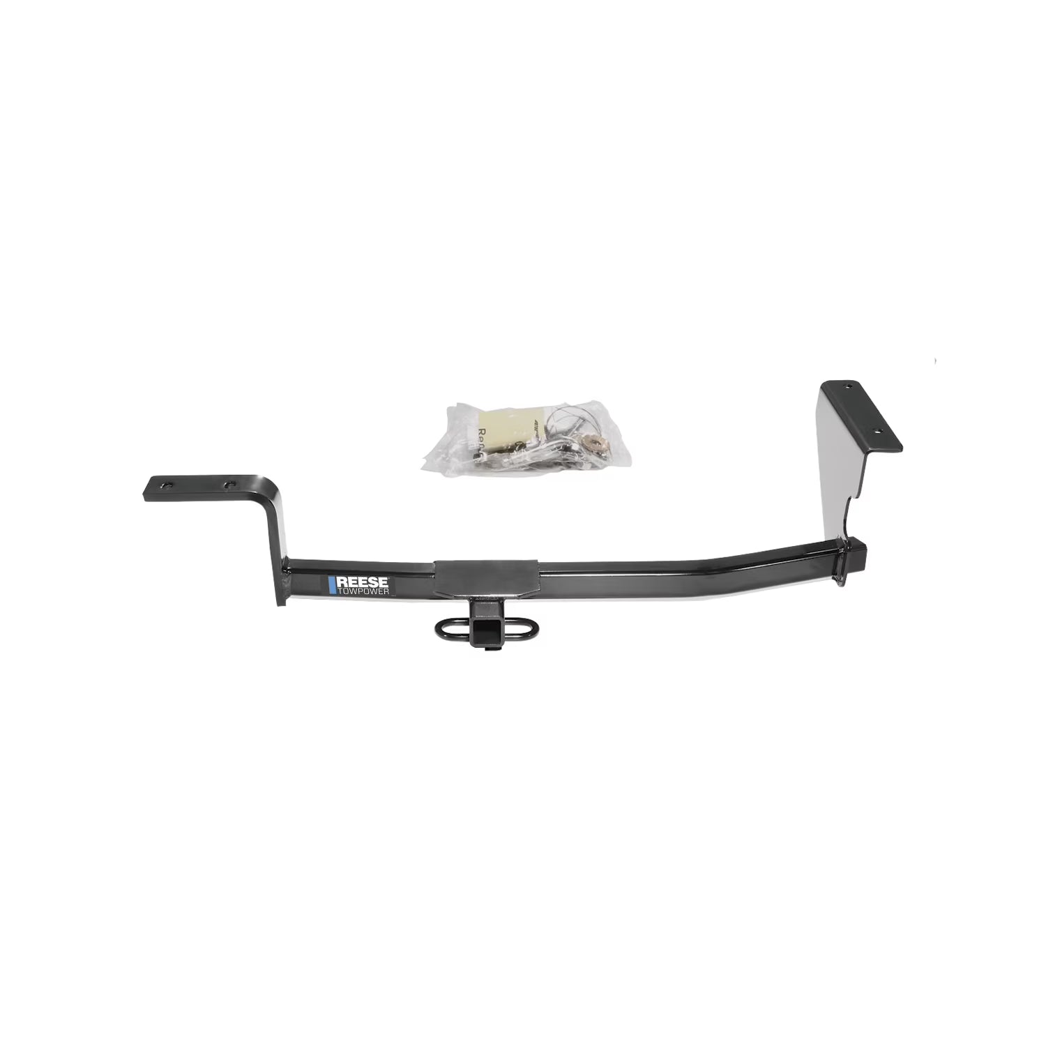 Class 1 Trailer Hitch, 1-1/4 Inch Square Receiver, Black L68582