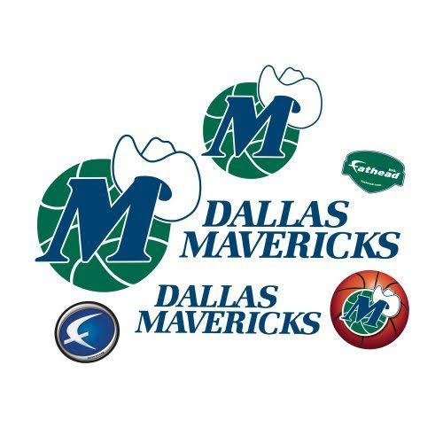 Dallas Mavericks Classic Logo Wall Decals U7486