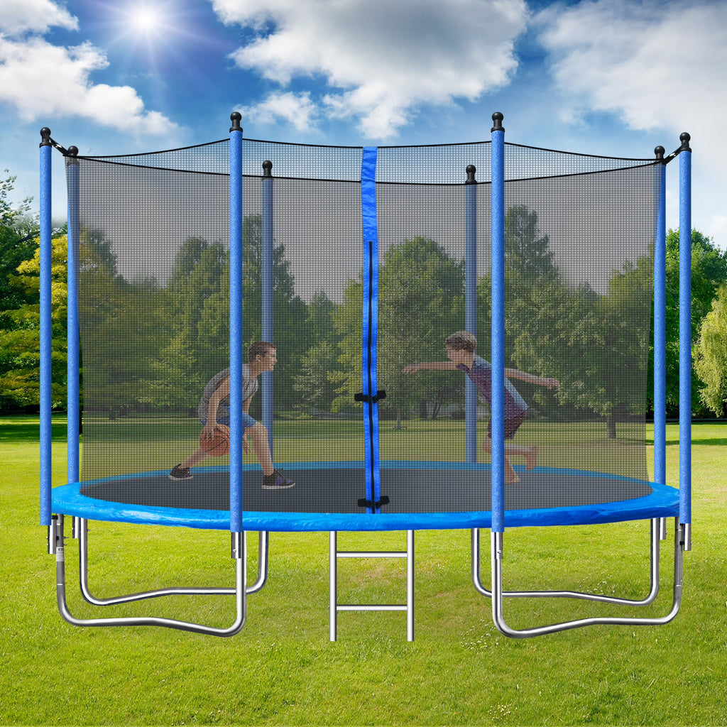 10FT Steel Tube Trampoline with Ladder F101607