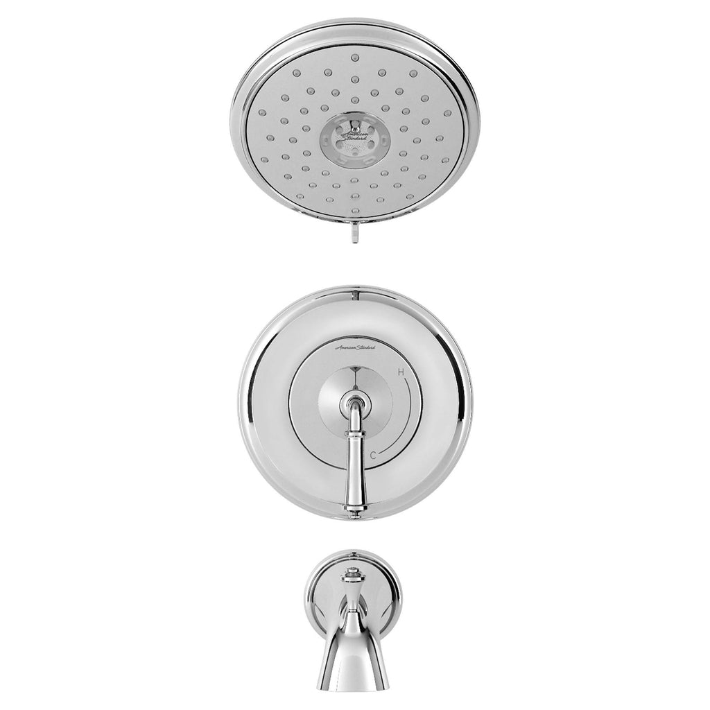 Polished Nickel Tub and Shower Trim Package U65571