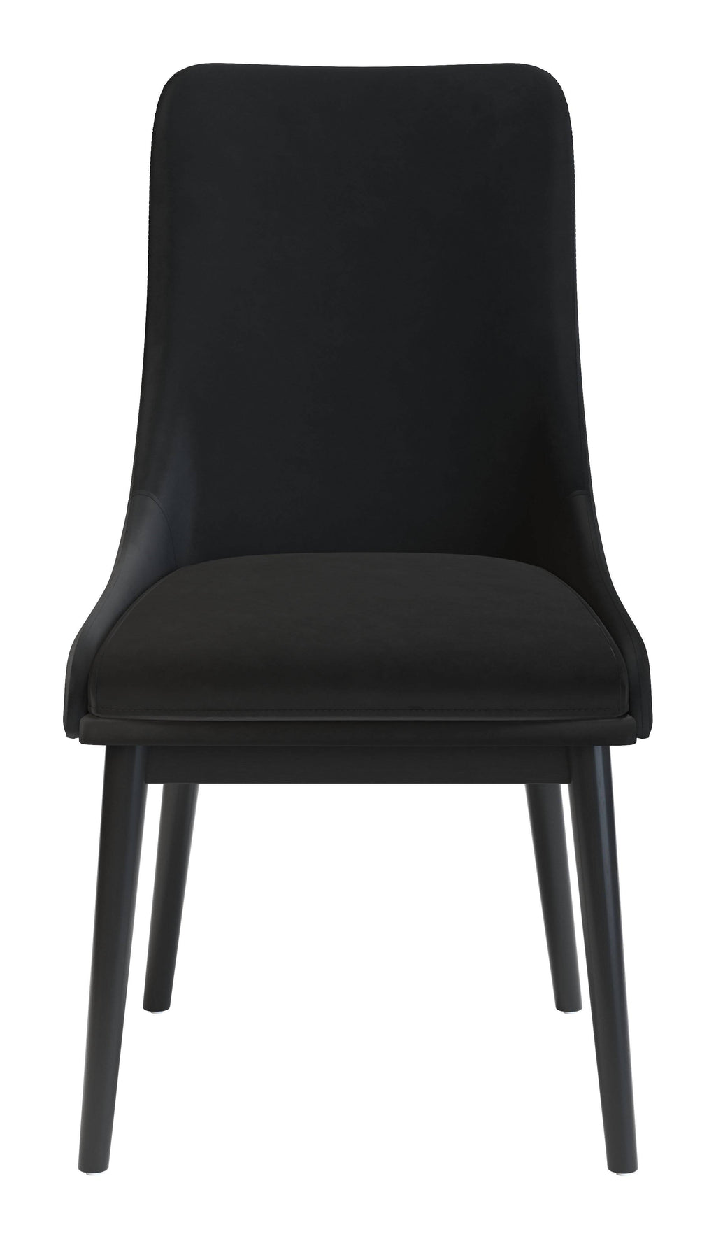 Black Dining Chair Set of 2 V291106