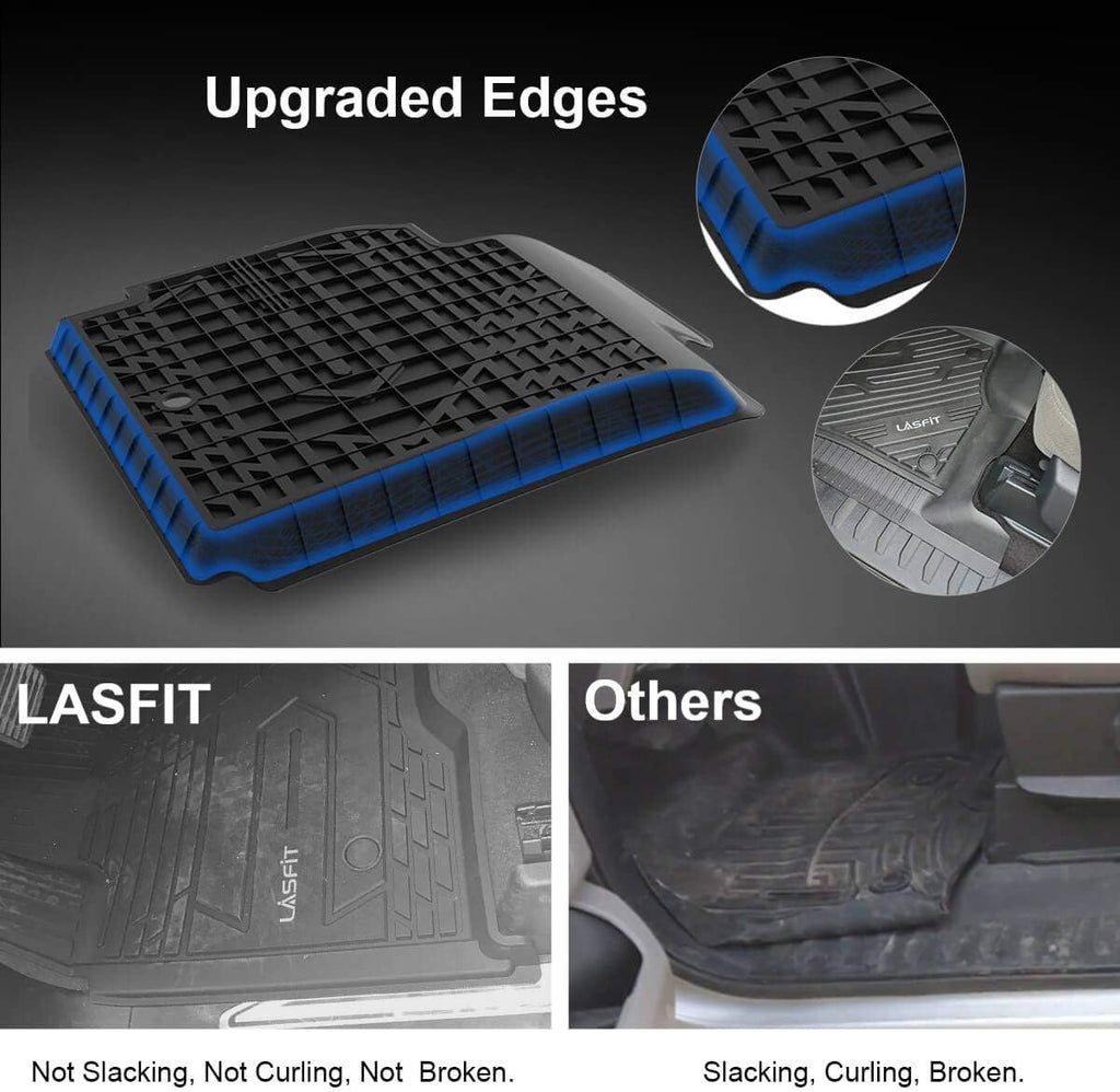 Custom Fit Floor Mats for Chevrolet Silverado and GMC Sierra Crew Cab Z86924
