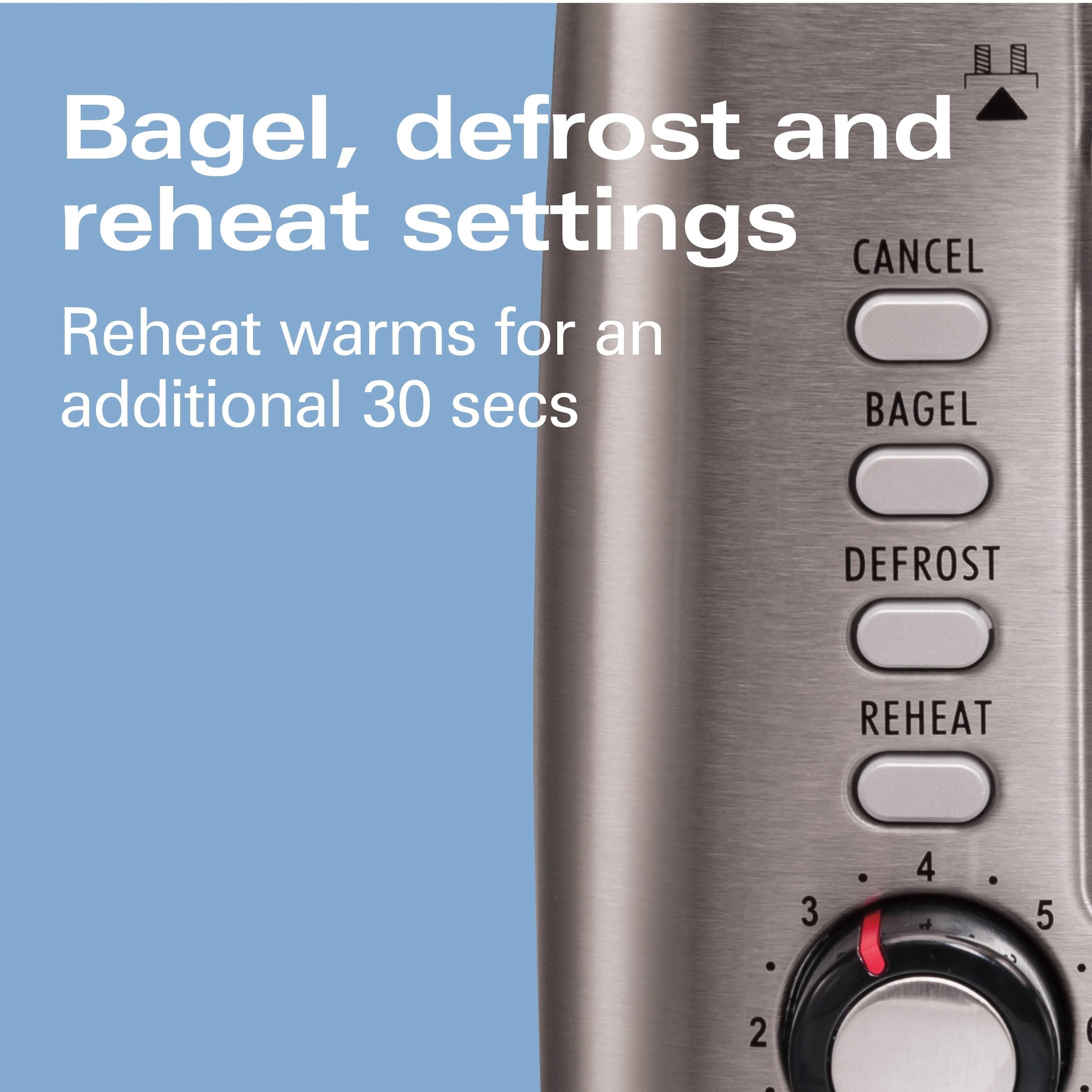 2 Slice Stainless Steel Toaster W89028