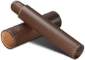 Ebony Leather Single Cigar Tube K18677