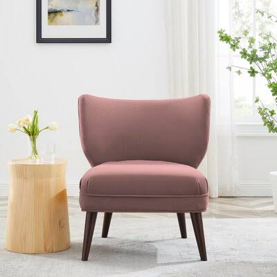 Pink Velvet Accent Chair G647898