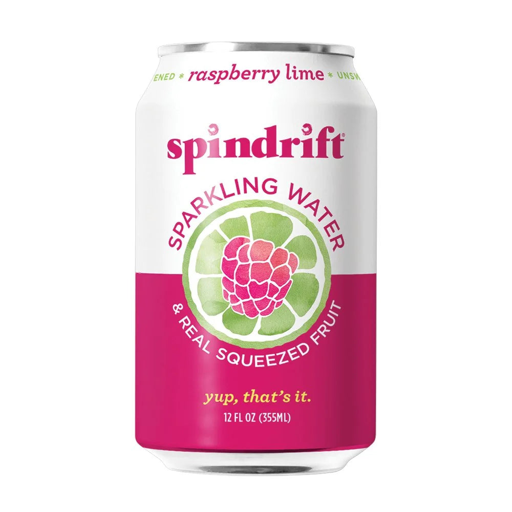 Raspberry Lime Sparkling Water 12 fl oz Pack of 2 V57520