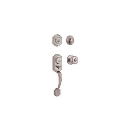 Satin Nickel SmartKey Handleset Y438332