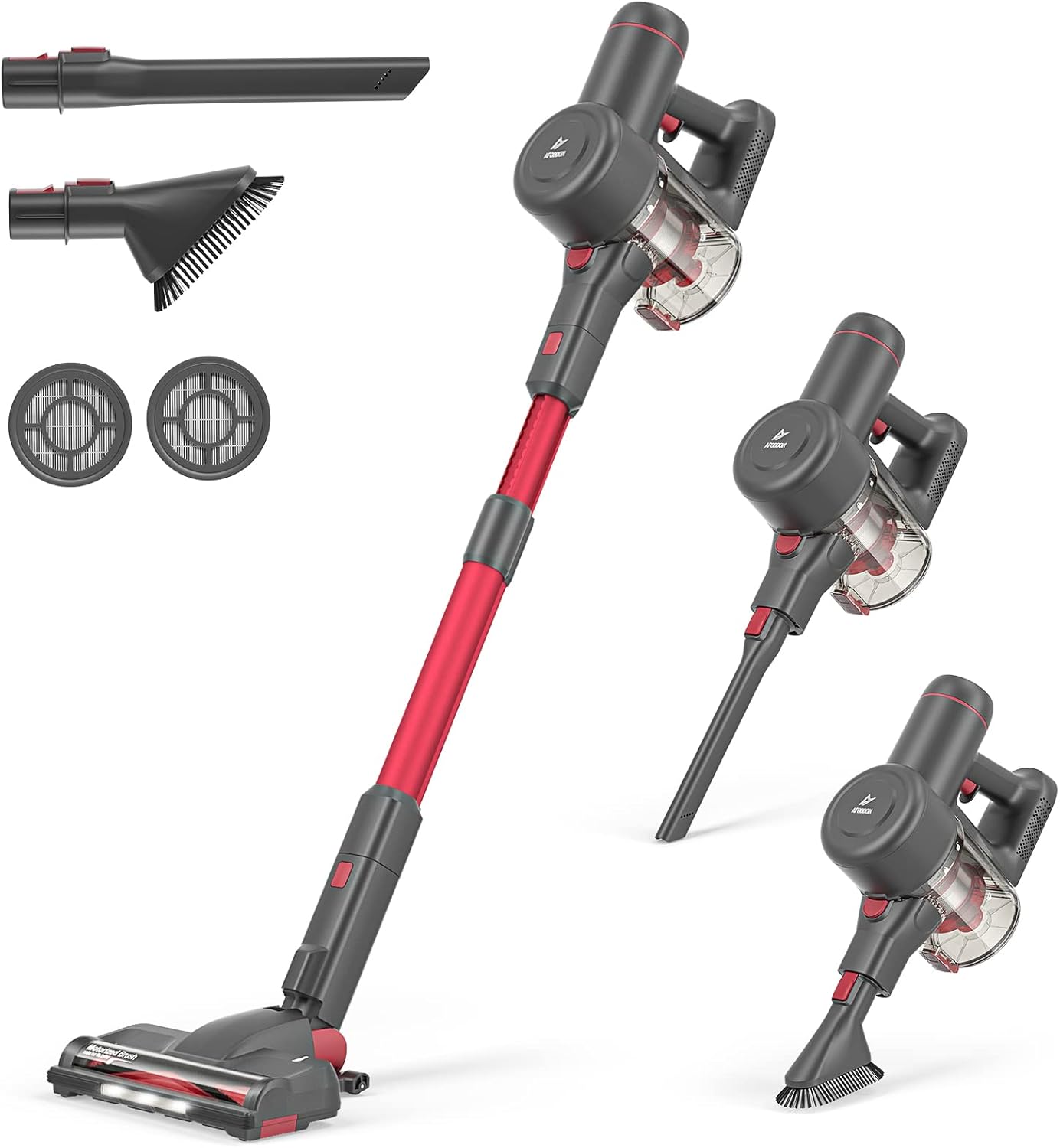 250W 25000PA 6 in 1 Cordless Stick Vacuum Cleaner with 2200mAh Battery L586