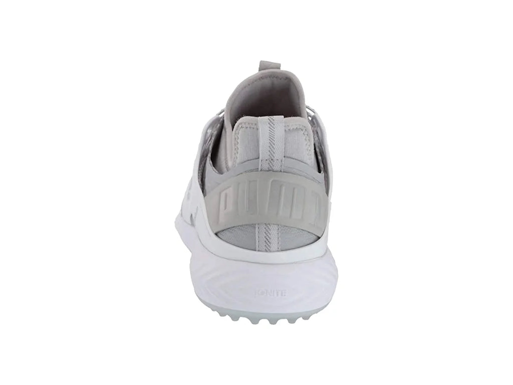 Grey Silver White Wide Golf Shoes H3182