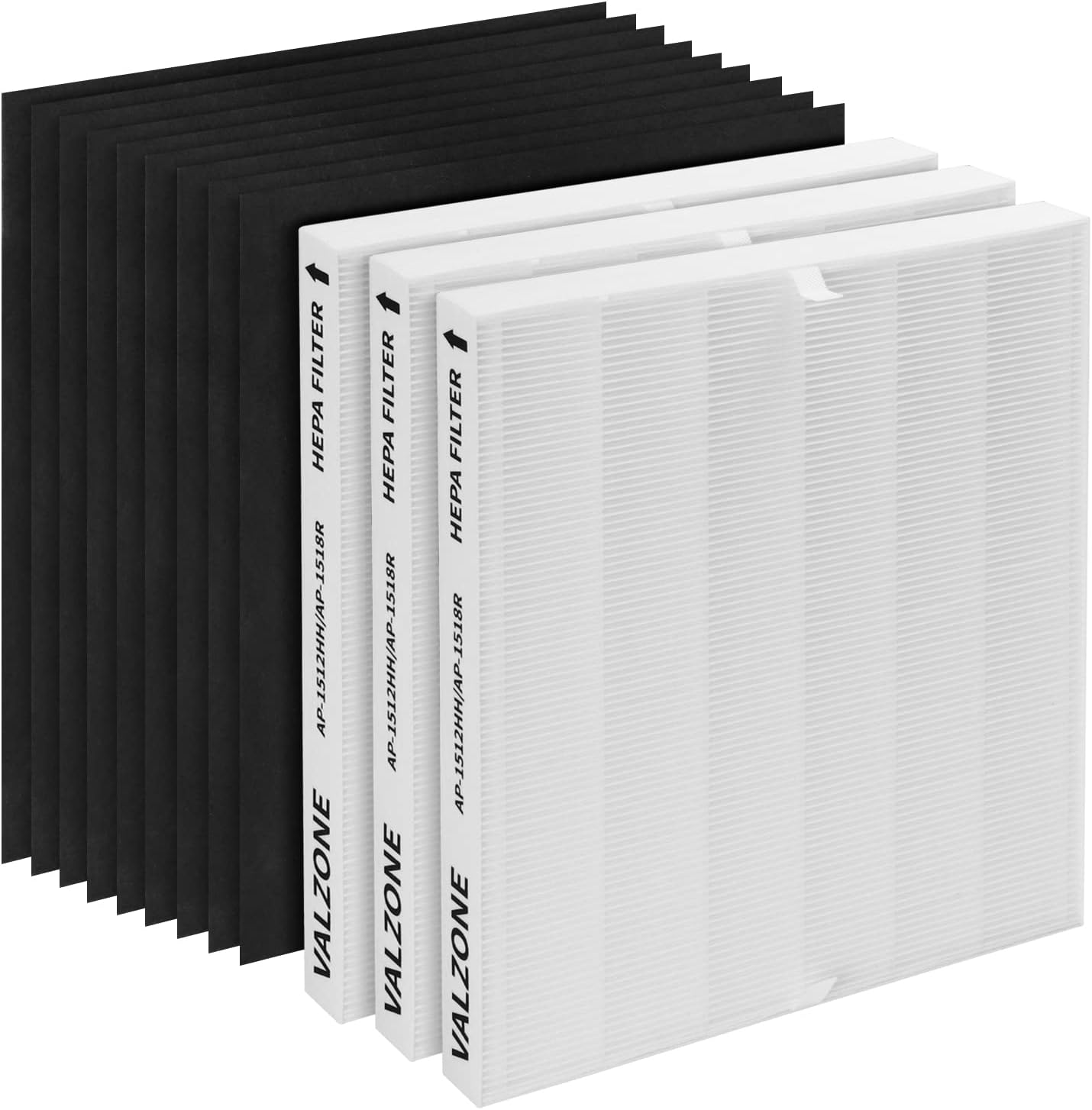 3 Pack True HEPA Filters with 9 Extra Carbon Filters R273